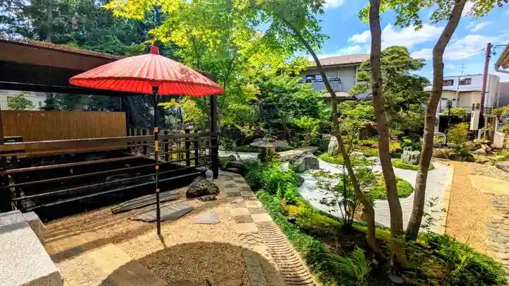 感通寺の庭園