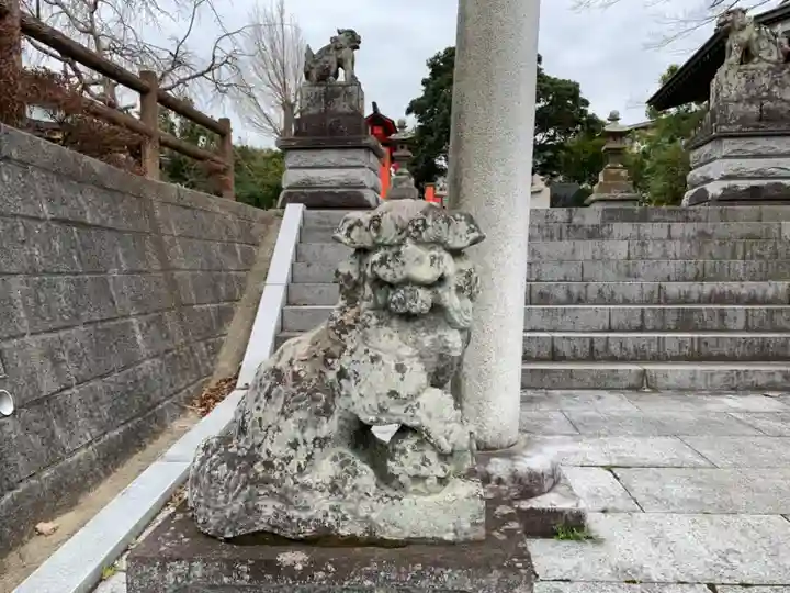 春日神社の狛犬