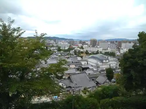 阿智神社の景色