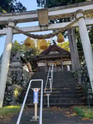笹津神社の鳥居