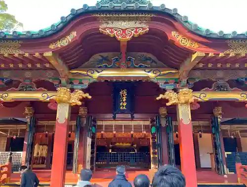根津神社の本殿・本堂