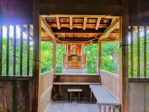 山王社（観音堂屋敷）の本殿・本堂