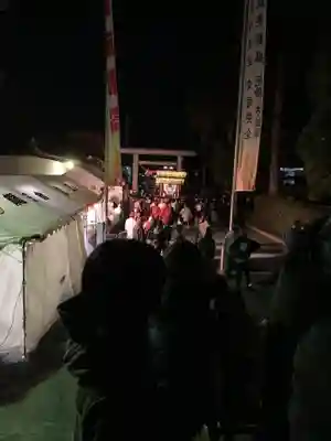 白鷺神社の初詣