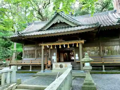 事任八幡宮の本殿・本堂