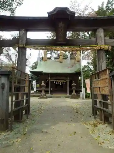 御嶽神社の鳥居