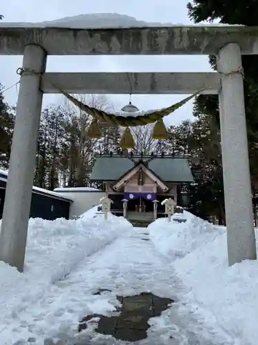 長沼神社の鳥居