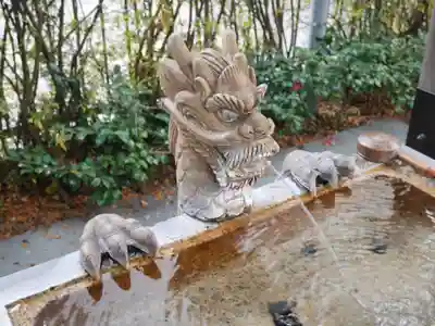 水天宮平沼神社の手水舎