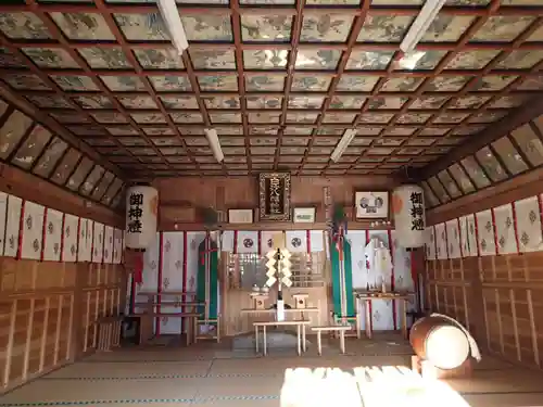 白沙八幡神社の本殿・本堂