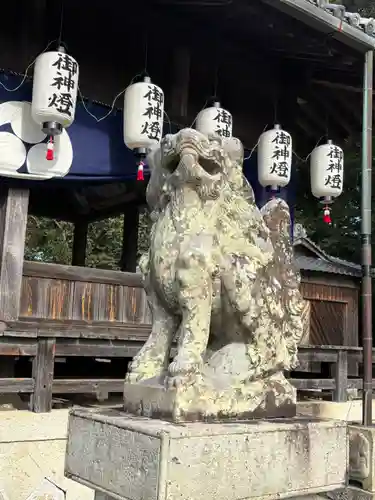 熊野神社の狛犬
