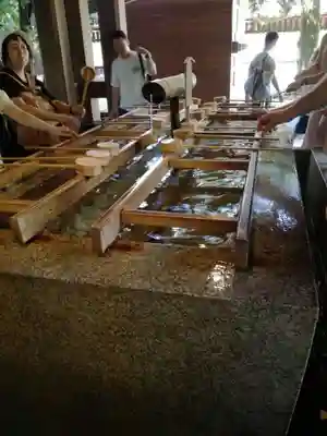 明治神宮の手水舎