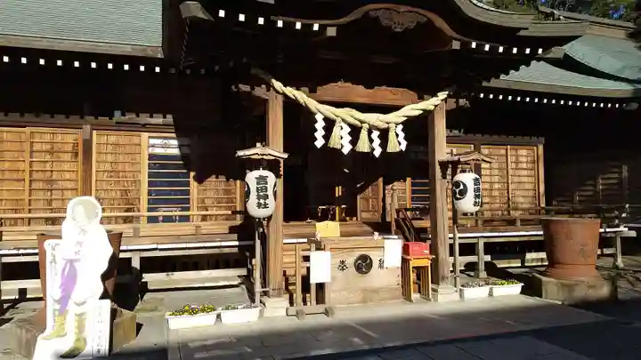 常陸第三宮 吉田神社の本殿・本堂
