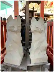南宮宇佐八幡神社（脇浜神社）の狛犬