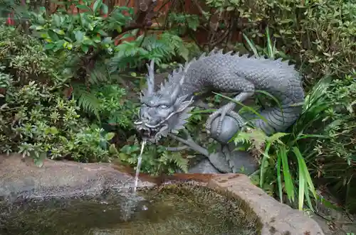 江島神社の手水舎