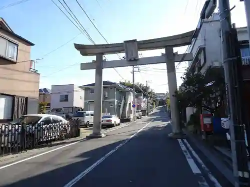 岡村天満宮の鳥居