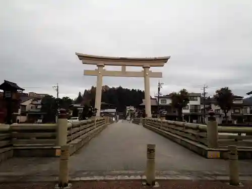 櫻山八幡宮の鳥居