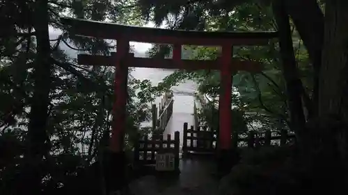 九頭龍神社本宮の鳥居