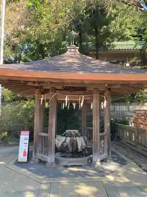 五條天神社の手水舎