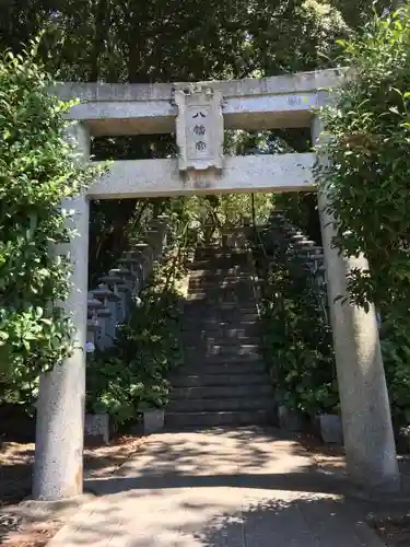 高宮八幡宮の鳥居