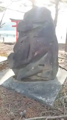 千貫石神社の狛犬