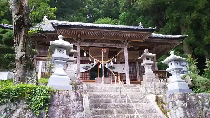 木幡山隠津島神社(二本松市)の本殿・本堂