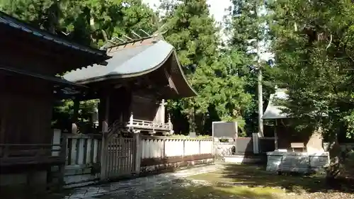 稲田神社の本殿・本堂