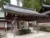 飛驒一宮水無神社の手水舎