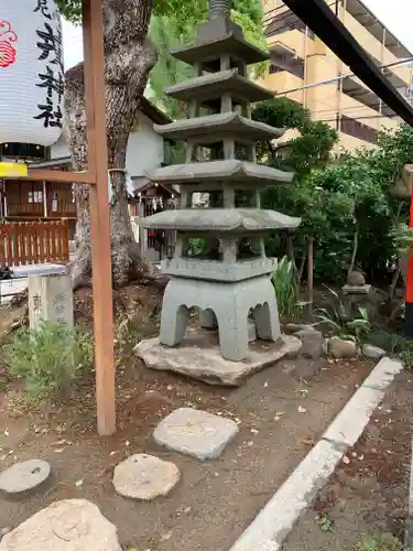 尼崎えびす神社の塔