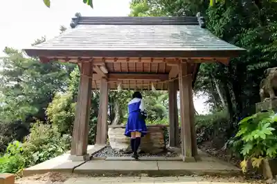 許曾志神社の手水舎