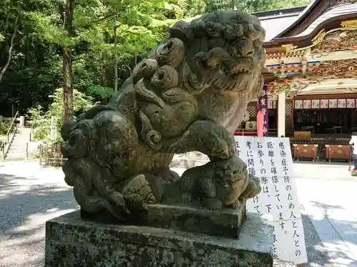 宝登山神社の狛犬