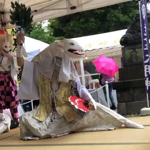 蛇窪神社の神楽