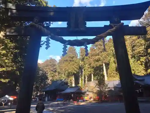 日光二荒山神社の鳥居