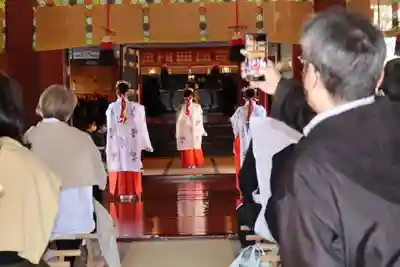 浅草神社の神楽