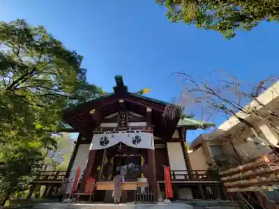 稲毛神社の本殿・本堂
