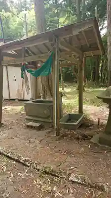 八幡神社の手水舎