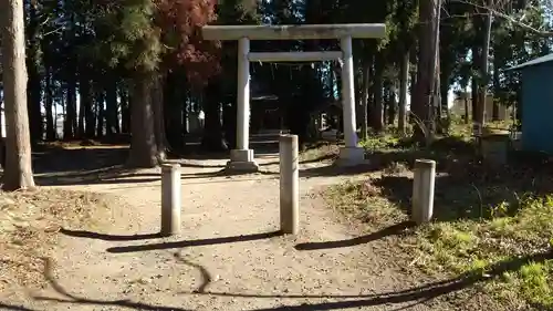 今鹿島神社の鳥居