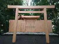 田上大水神社(豊受大神宮摂社)・田上大水御前神社(豊受大神宮摂社)の鳥居
