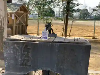 素鵞神社の手水舎