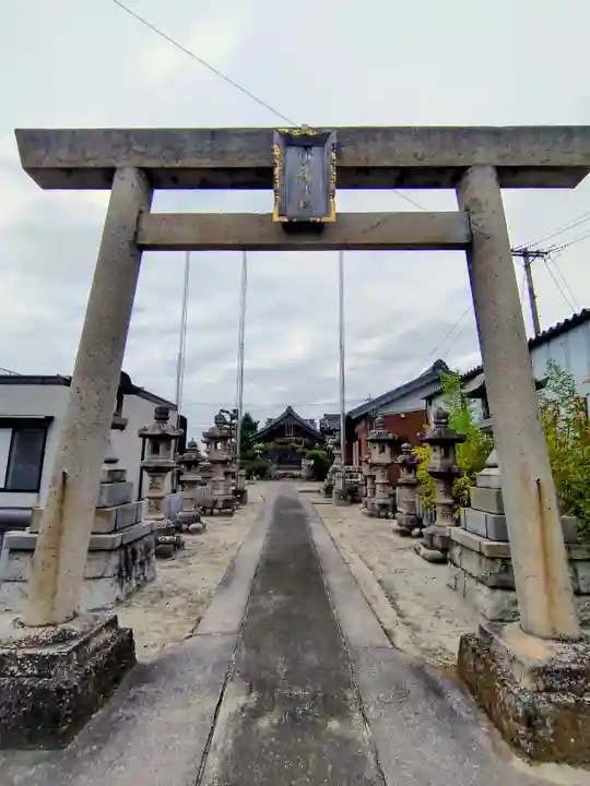 竹之郷神社の鳥居