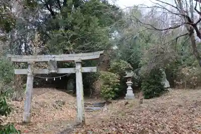 三渡神社の鳥居