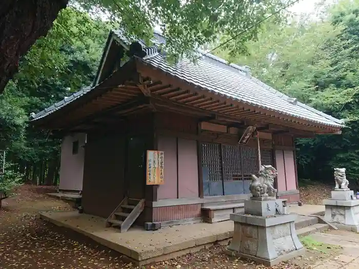 吉田杉山神社の本殿