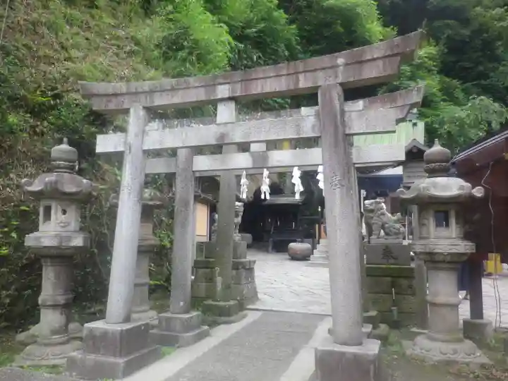 銭洗弁財天宇賀福神社の鳥居