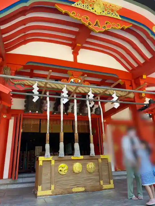花園神社の本殿・本堂