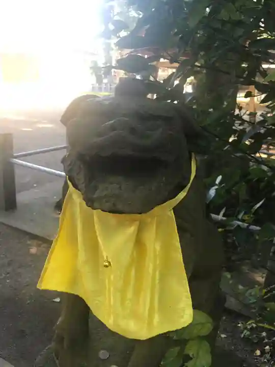 下総国三山 二宮神社の狛犬