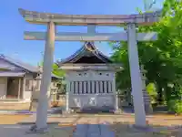 八幡社(萩原町林野)の鳥居