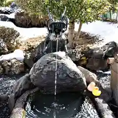 大鏑神社の手水