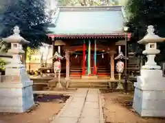 上連雀神明社の本殿