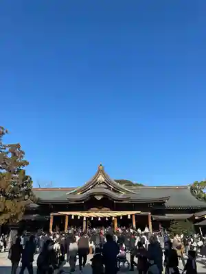 寒川神社の本殿・本堂