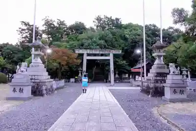白山神社(二子町)の鳥居