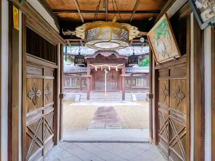 柳澤神社の本殿・本堂
