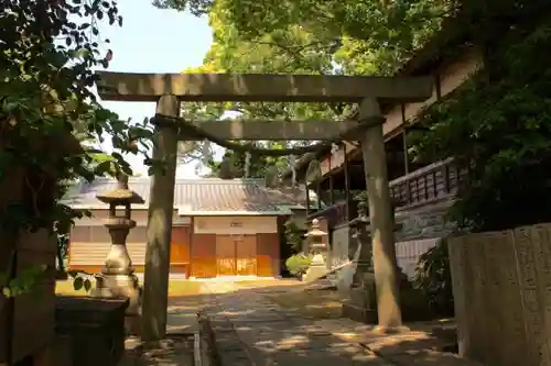 高皇神社の鳥居